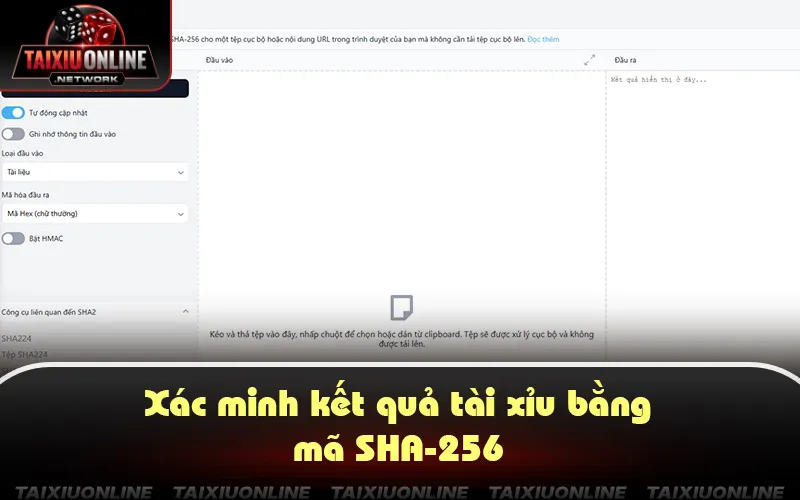 Thao tác đối chiếu chuỗi Plaintext minh bạch
